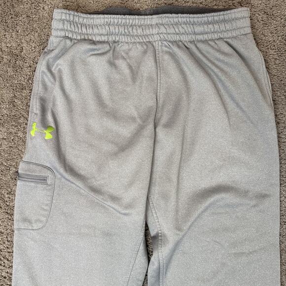 Men’s Under Armour Storm Sweatpants Gray Size: L - Picture 2 of 8
